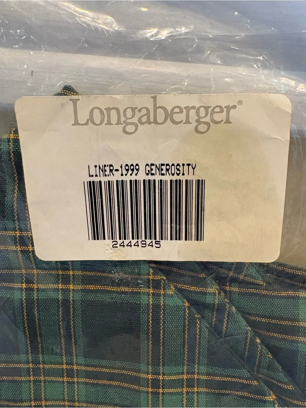 Longaberger 1999 generosity